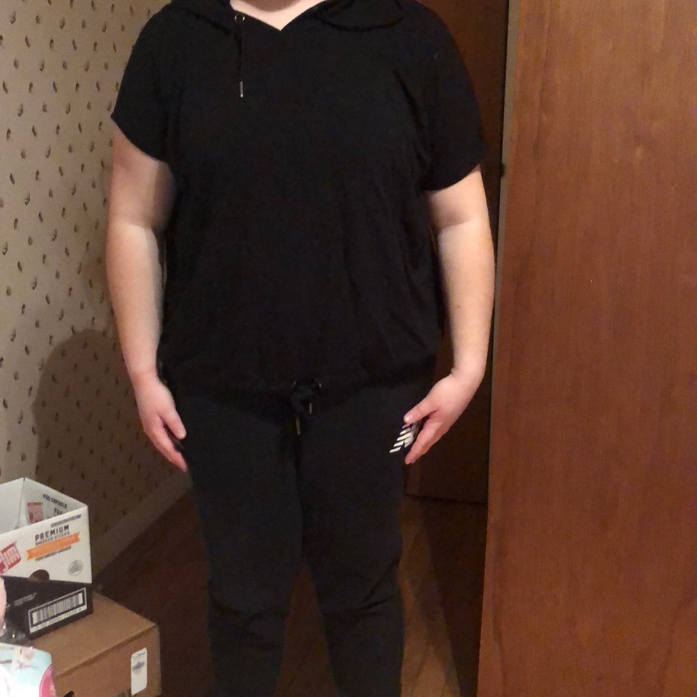 T shirt with hoodie